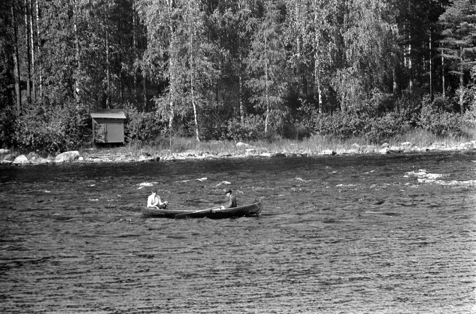 Vissers op meer bij Savonlinna, Bestanddeelnr 920-4749