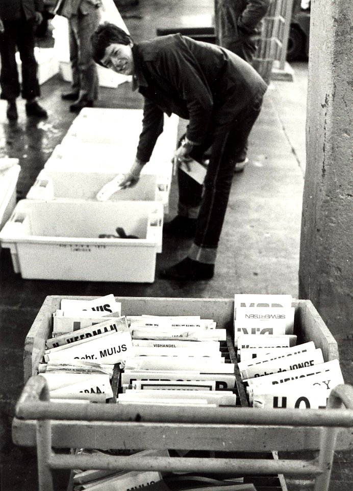 Visafslag. Geschonken in 1986 door United Photos de Boer bv. Identificatienummer 54-015700, NL-HlmNHA 54015700
