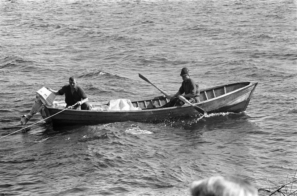 Vissers op het meer bij Joensuu, Bestanddeelnr 920-4601