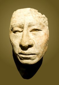 Visage maya, Palenque, expo musée Quai Branly Paris