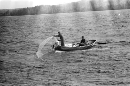 Vissers op meer van Joensuu, Bestanddeelnr 920-4752