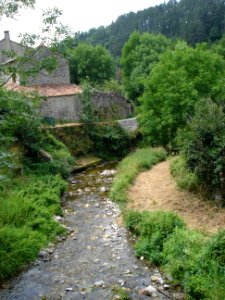 Vis river at Alzon (Gard, Fr)