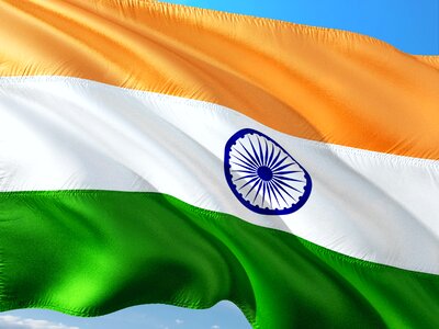 International flag india photo