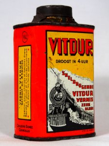 Vitdur vernis blik, foto 4