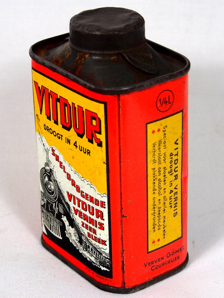 Vitdur vernis blik, foto 7