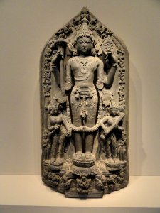 Vishnu with avatars, Bangladesh, Dhaka district, 11th century AD, schist - Arthur M. Sackler Gallery - DSC05970 photo