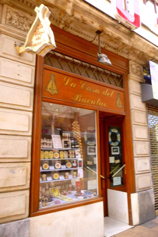 Vitoria - Calle Postas, La Casa del Bacalao