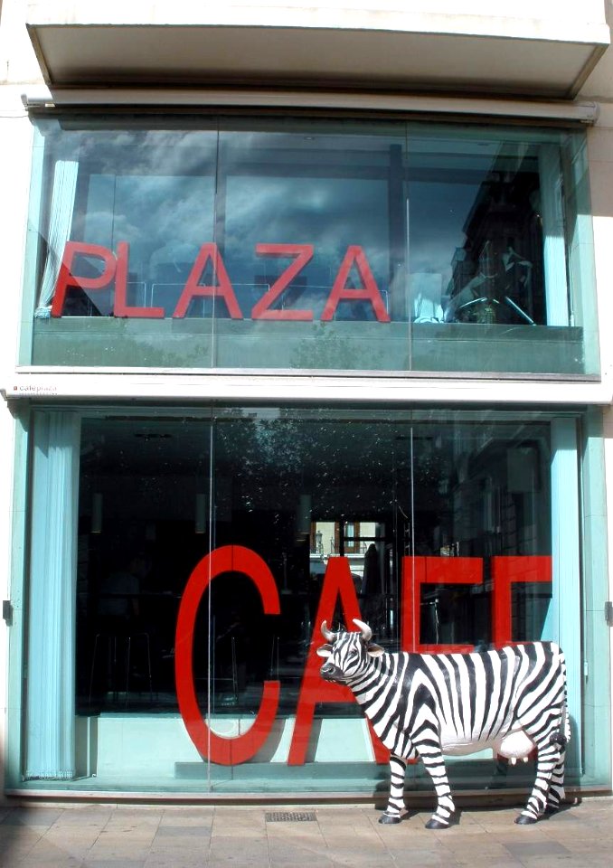 Vitoria - Calle Postas, Cafe Plaza