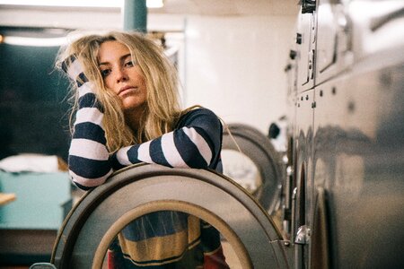 Sweatshirt blonde beauty