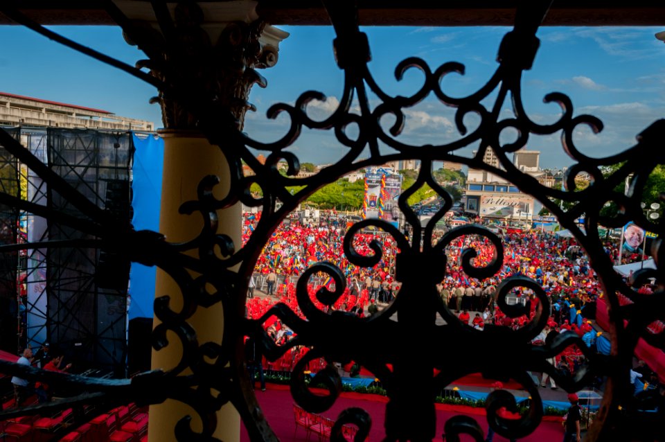 Vista externa desde la Ventana superior central de la Basílica de la Chiquinquira