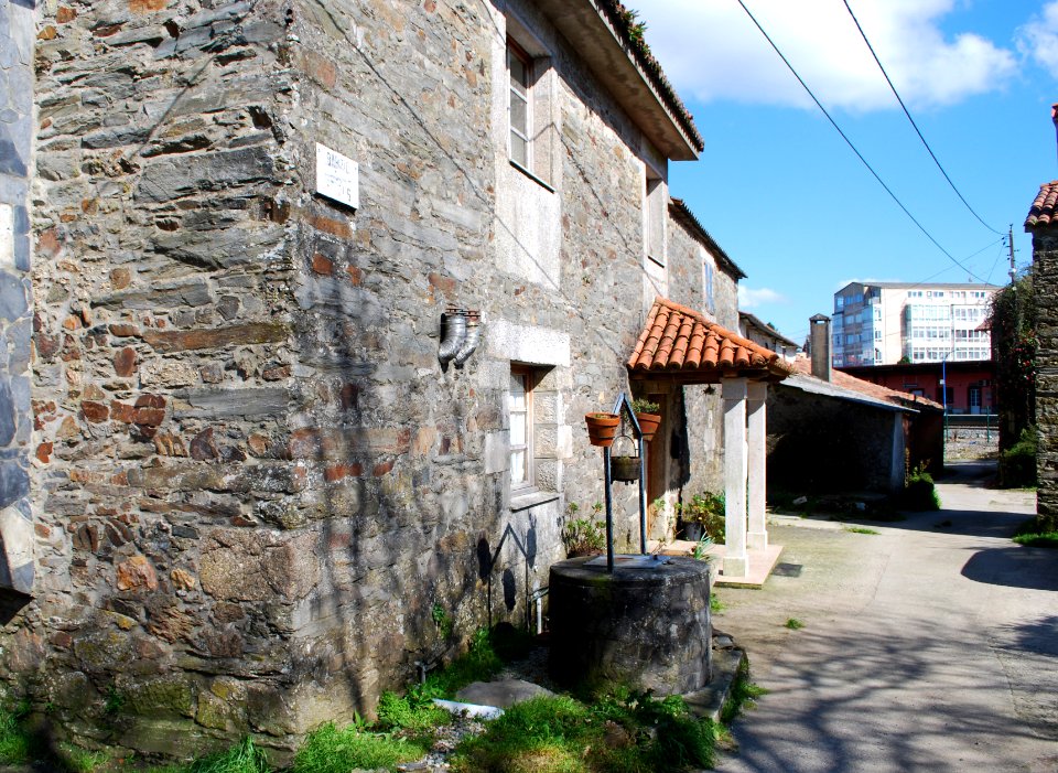 Vista do Barrio de Bodeus e Estación