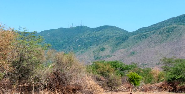 Vista del Cerro El Copey o La Sierra desde San Juan