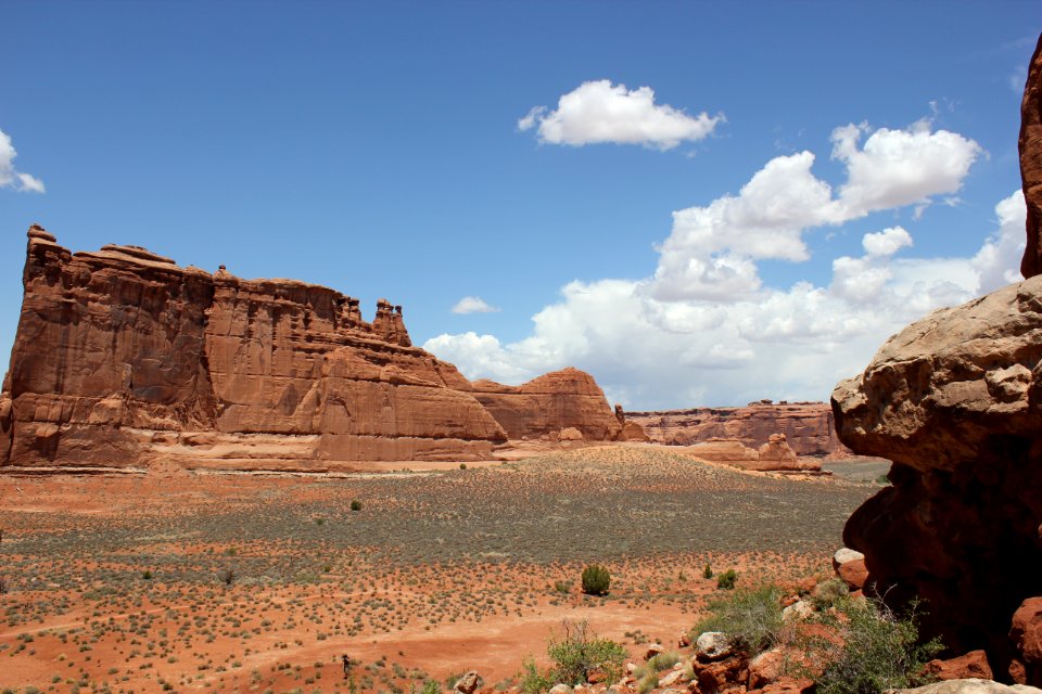 Vista of Arches National Park