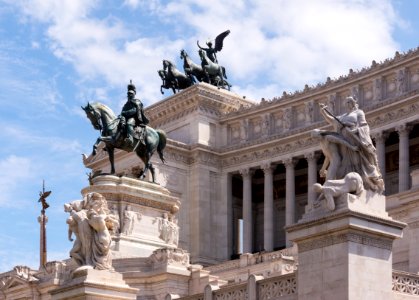 Vittoriano, detail, Rome, Italy