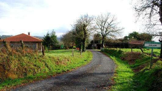 Vista de Guiliade Barbeito concello de Vilasantar A Coruña Galiza