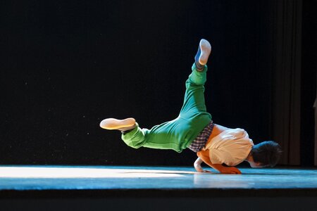 Hiphop dance dance show