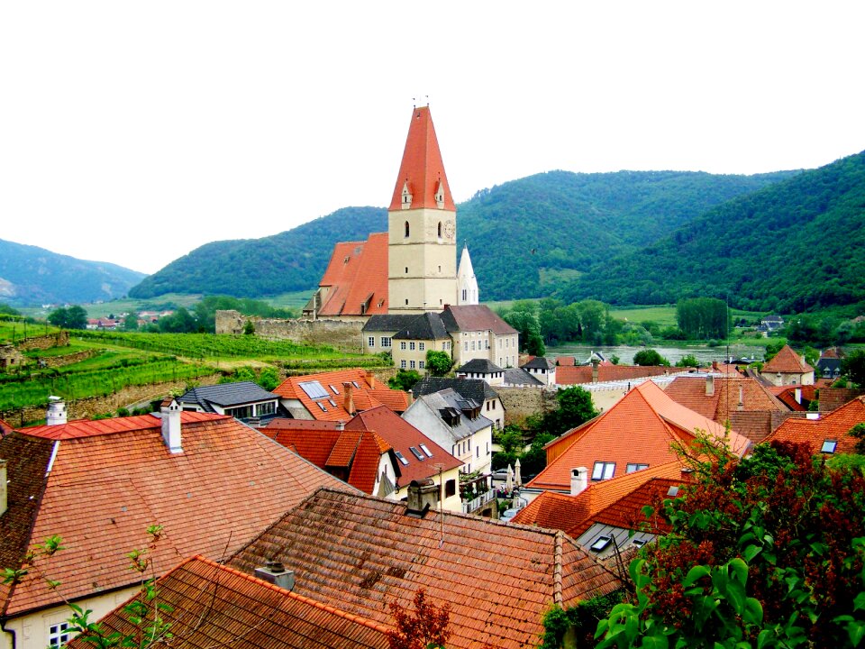 Weissen kirchen lower austria landscape