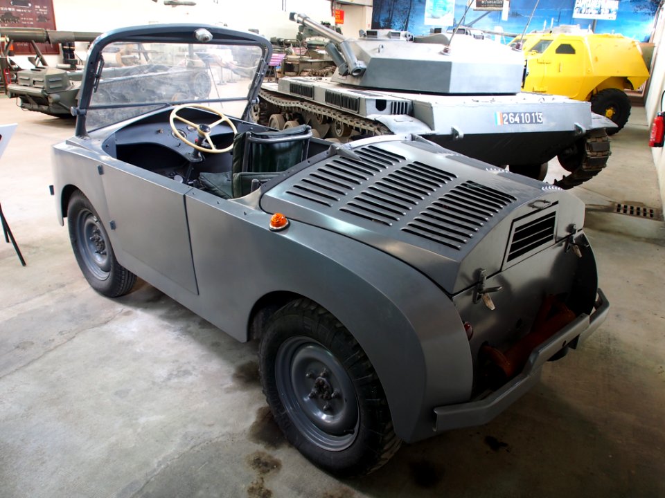 Voiture du Bled (VDB) in the Musée des Blindés, France, pic-5