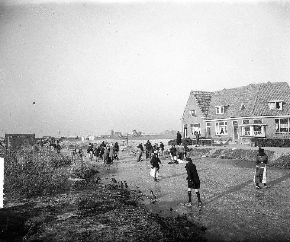 Volendam op de schaats, Bestanddeelnr 903-1609