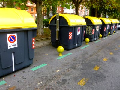 Vitoria - contenedores de plásticos