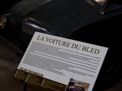 Voiture du Bled (VDB) in the Musée des Blindés, France, pic-1