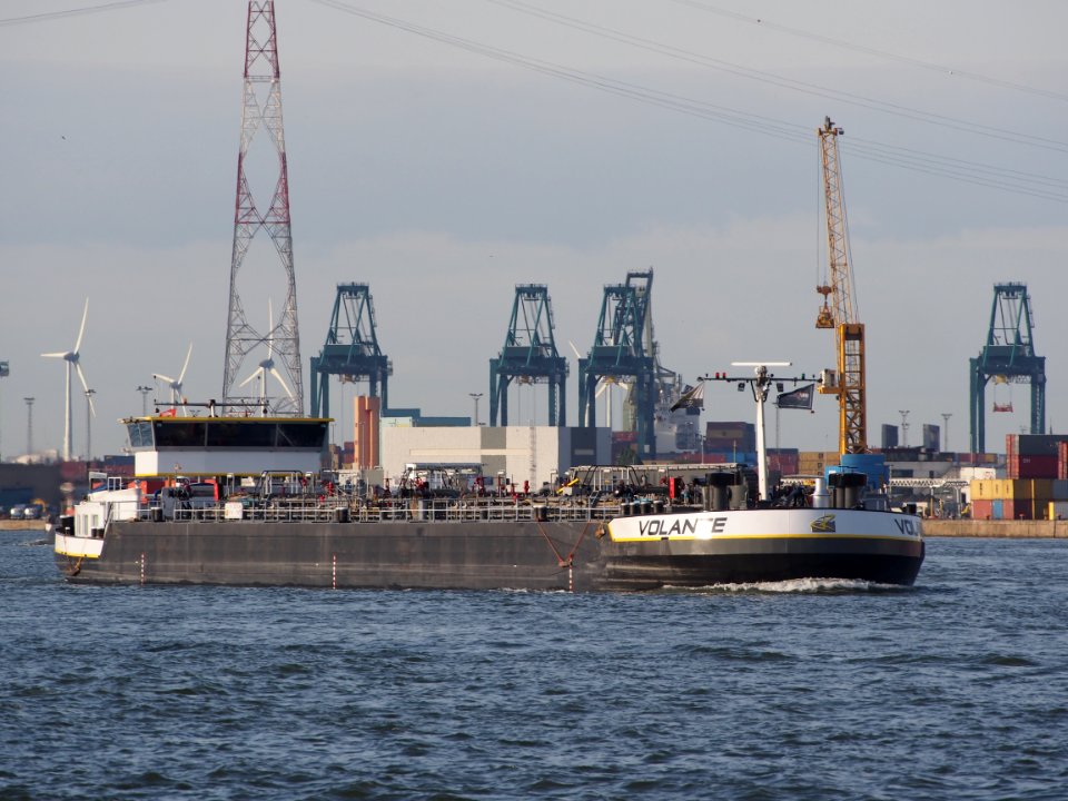 Volante (ship, 2009), ENI 02331723, Port of Antwerp