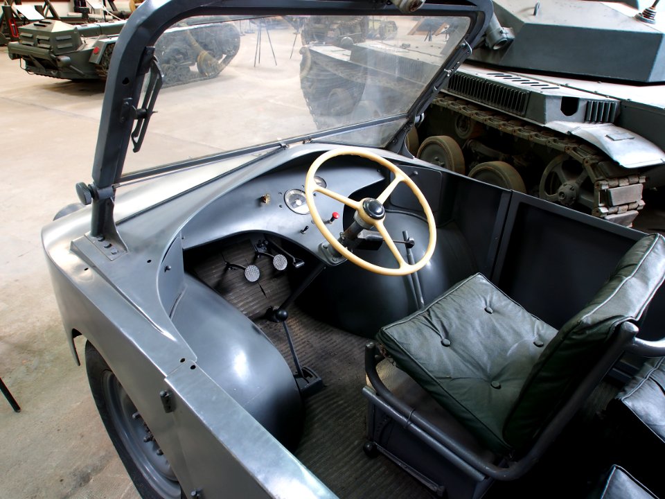 Voiture du Bled (VDB) in the Musée des Blindés, France, pic-7