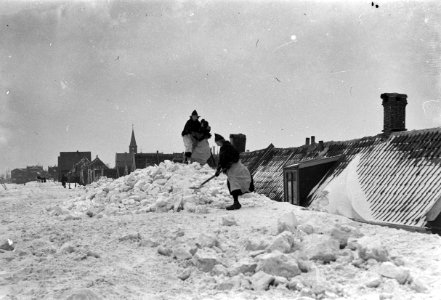 Volendam onder de sneeuw, Bestanddeelnr 902-0384