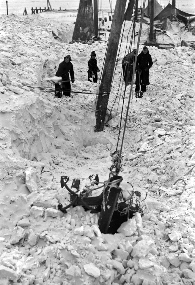 Volendam onder de sneeuw, Bestanddeelnr 902-0375