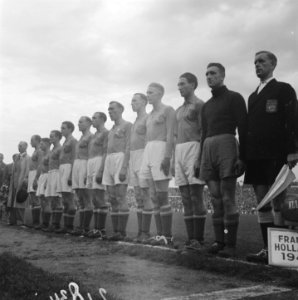 Voetbalinterland Frankrijk-Nederland (4-0). Het Nederlands Elftal, Bestanddeelnr 902-1834