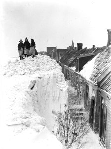 Volendam onder de sneeuw, Bestanddeelnr 902-0373