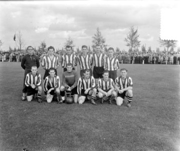 Voetbal RBC tegen Bleijerheide (1-0). Elftal Bleijerheide, Bestanddeelnr 905-3339