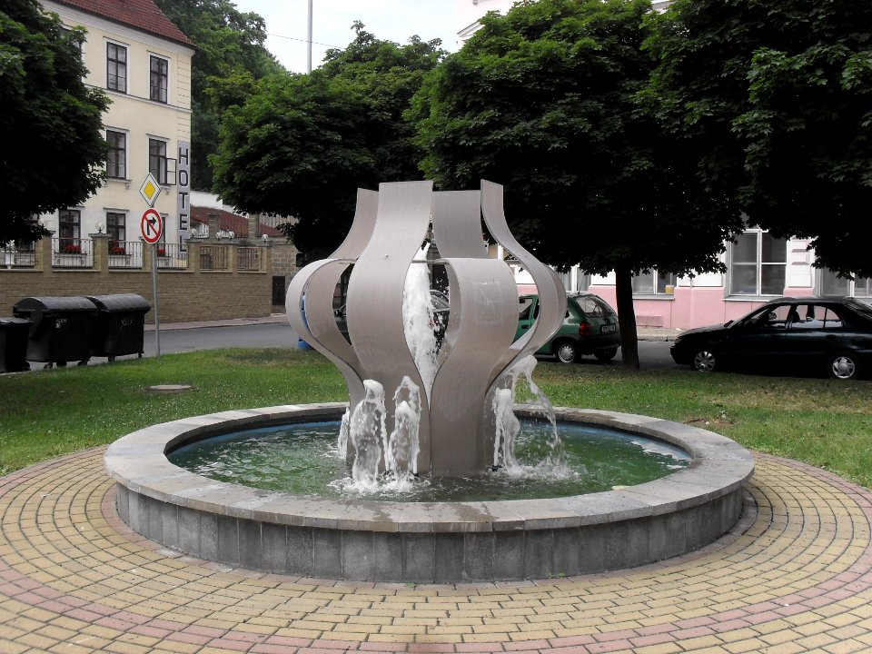 Vodotrysk před Císařskými lázněmi