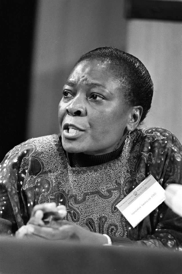 VN-ambassadrice Gwendoline Konie, Bestanddeelnr 931-8212