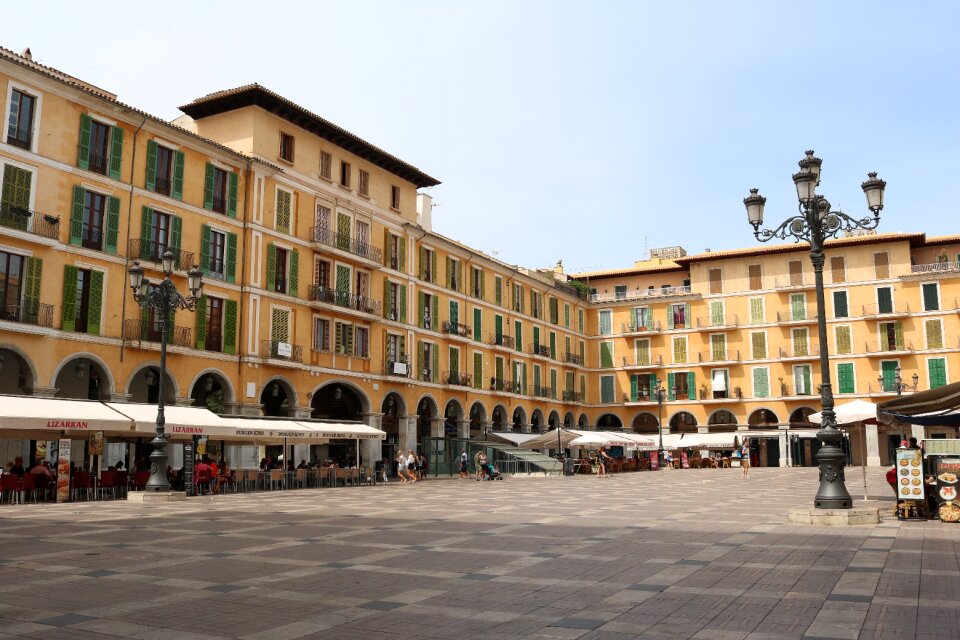 Plaza major historic center architecture