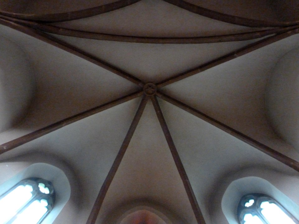 Voûte du chœur de l'église Saint-Michel d'Ernolsheim-lès-Saverne 1