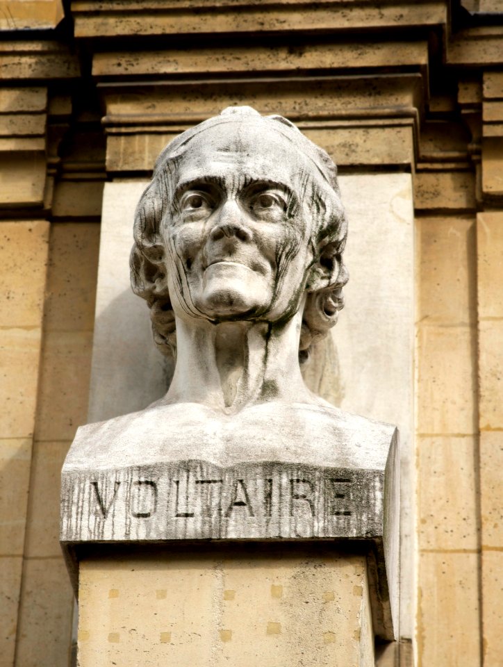 Voltaire lycée buste