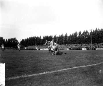 Volewijckers tegen Willem II (0-4), spelmomenten, Bestanddeelnr 934-5691