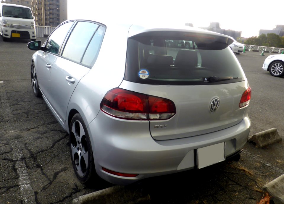 Volkswagen Golf VI GTI rear
