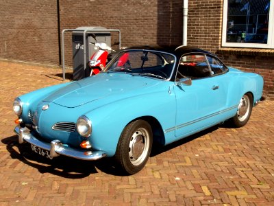 Volkswagen Karmann GHIA 1500 (1968), Dutch licence registration DE-26-36 pic1