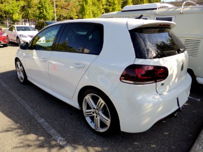 Volkswagen Golf VI R rear