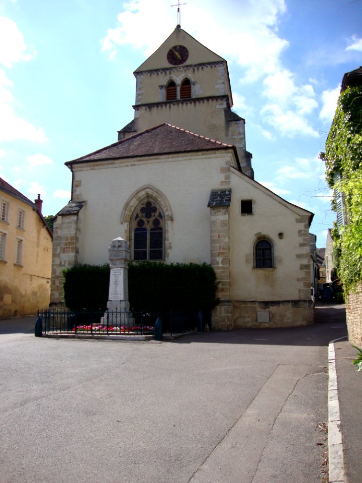 Volnay (Côte d'Or, Fr) église