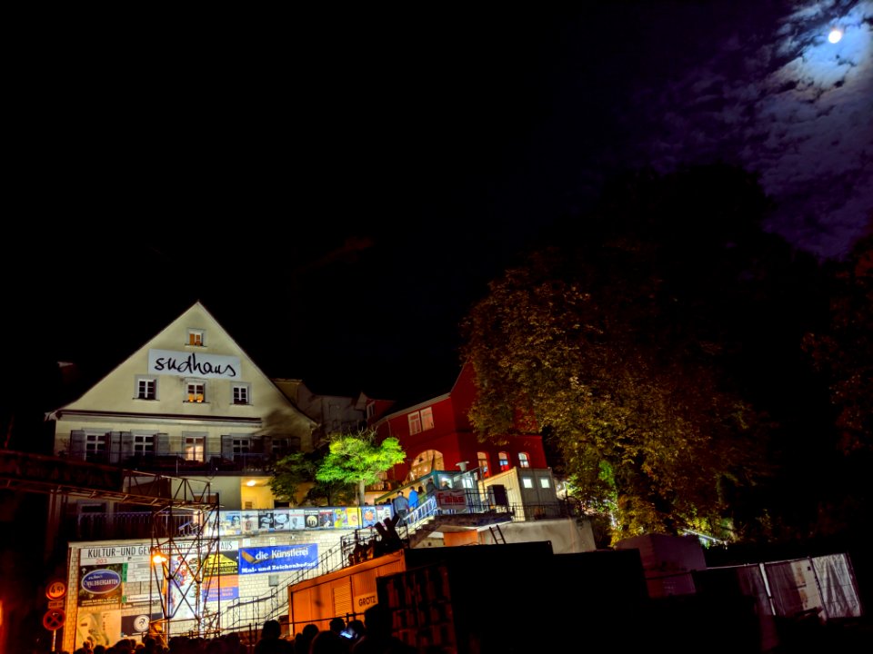 Vollmondtanz im Sudhaus in Tübingen mit Vollmond