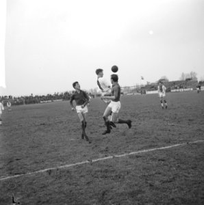 Volewijckers tegen Ajax 4-4, spelmoment, Bestanddeelnr 917-4838
