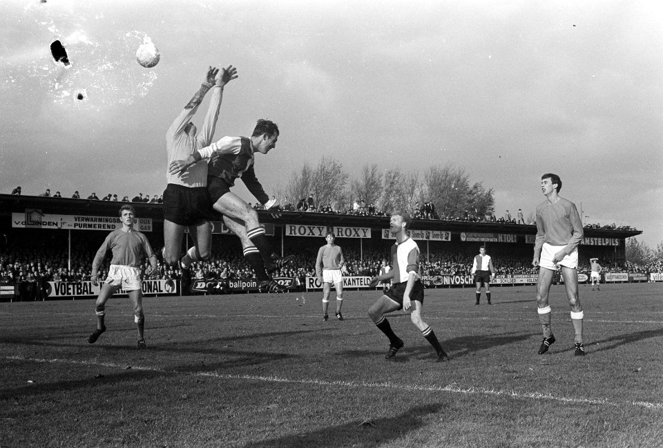 Volendam tegen Feyenoord 1-1. Spelmomenten, Bestanddeelnr 920-8197
