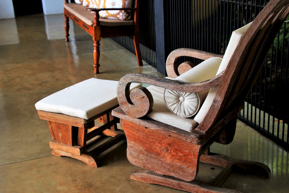 No one wooden chair