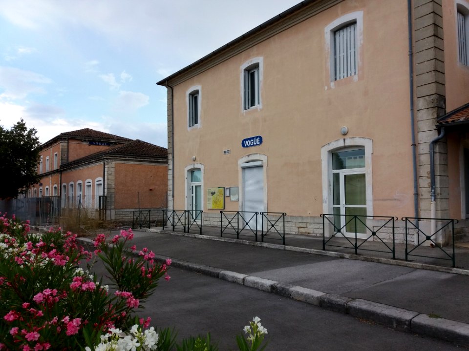 Vogüé - Ancienne gare