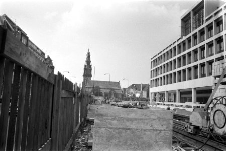 Voetgangersonderdoorgangen bij Waterlooplein en Mr Visserplein , Amsterdam, Bestanddeelnr 924-9594