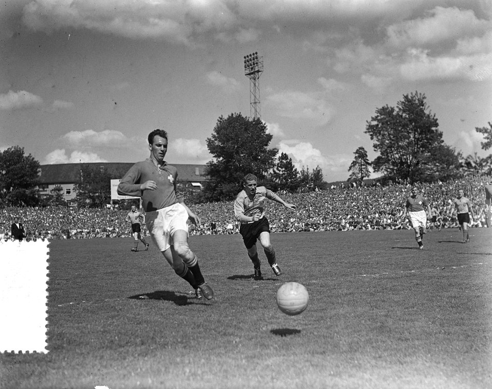 Voetbal Zwitserland tegen Nederland 3-1, Zurich, Bestanddeelnr 906-4928