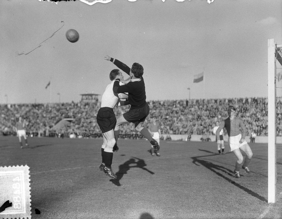Voetbal Zuid-Nederland tegen Luxemburg, Bestanddeelnr 904-8488